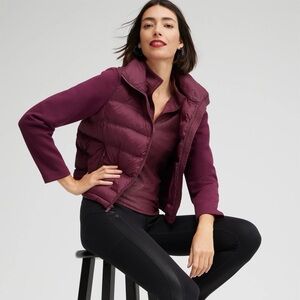 NWT Chico’s Zenergy mix Scuba Jacket.